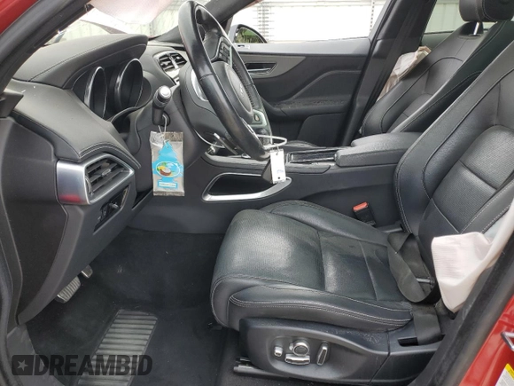 2019 Jaguar F-Pace S with VIN SADCM2FV9KA392963, listed as a Copart auction lot 54572485 with 96,315 mi miles and Salvage title. Bid and sale history available at DreamBid. Image 7.