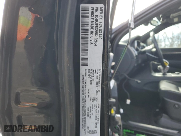2022 Jeep Grand Cherokee Limited z VIN 1C4RJFBG9NC122654, wystawiony jako Copart lot #44628875 z przebiegiem 42 862 mil mil oraz Szkoda całkowita • Salvage title. Historia ofert i sprzedaży dostępna na DreamBid. Obrazek 13.