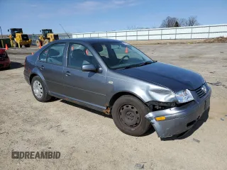 2003 Volkswagen Jetta GL with VIN 3VWRK69M43M096045, listed as a Copart auction lot 48767055 with Not provided miles and Non repairable. Bid and sale history available at DreamBid. Image 4.