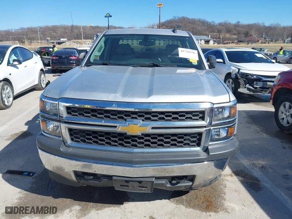 2015 Chevrolet Silverado 1500 Work Truck with VIN 1GCVKPEH4FZ282042, listed as a IAAI auction lot 41720596 with 106,351 mi miles. Bid and sale history available at carsss.com. Image 13.