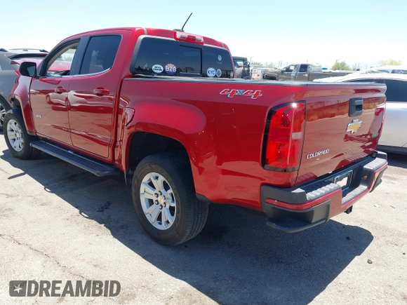 2016 Chevrolet Colorado 4WD LT с VIN 1GCGTCE36G1136521, выставлен на аукционе IAAI как лот 42297511 с пробегом 45 176 миль миль и . История ставок и продаж доступна на DreamBid. Изображение 3.