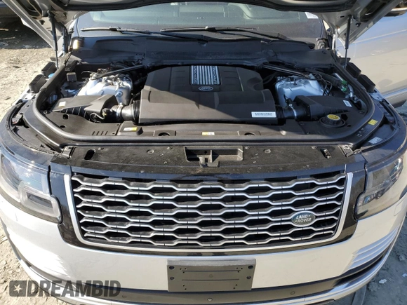 2018 Land Rover Range Rover HSE z VIN SALGS2SV2JA395199, wystawiony jako Copart lot #46659895 z przebiegiem 135 665 mil mil oraz Czysty tytuł • Clean title. Historia ofert i sprzedaży dostępna na DreamBid. Obrazek 12.