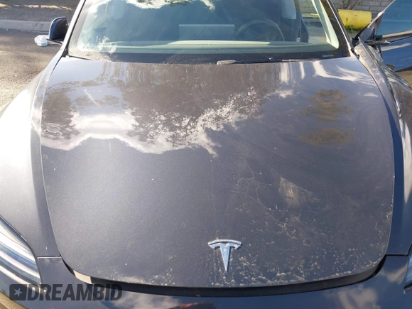 2024 Tesla Model 3 with VIN 5YJ3E1EA0RF718703, listed as a IAAI auction lot 41278243 with 6,504 mi miles. Bid and sale history available at carsss.com. Image 10.