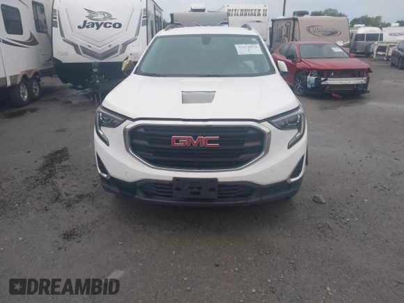 2018 GMC Terrain SLE with VIN 3GKALMEX2JL130735, listed as a IAAI auction lot 35474834 with 73,805 mi miles and . Bid and sale history available at carsss.com. Image 12.