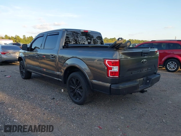 2020 Ford F-150 XL with VIN 1FTEW1CP0LFC46227, listed as a IAAI auction lot 40427872 with 80,414 mi miles. Bid and sale history available at carsss.com. Image 3.