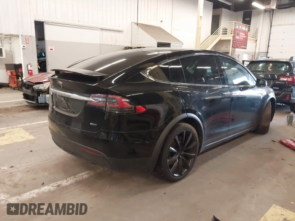 2016 Tesla Model X 70D with VIN 5YJXCBE23GF004941, listed as a IAAI auction lot 41706603 with 108,052 mi miles and . Bid and sale history available at DreamBid. Image 4.
