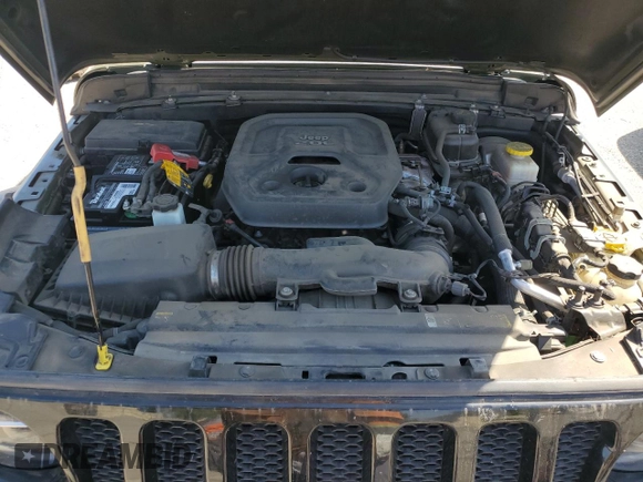2021 Jeep Wrangler Unlimited Willys z VIN 1C4HJXDN5MW683606, wystawiony jako Copart lot #57485965 z przebiegiem 71 574 mil mil oraz Szkoda całkowita • Salvage title. Historia ofert i sprzedaży dostępna na DreamBid. Obrazek 12.