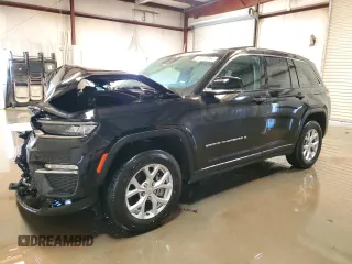 2024 Jeep Grand Cherokee Limited z VIN 1C4RJHBG1RC696747, wystawiony jako Copart lot #59906425 z przebiegiem 52 218 mil mil oraz Czysty tytuł • Clean title. Historia ofert i sprzedaży dostępna na DreamBid. Obrazek 1.