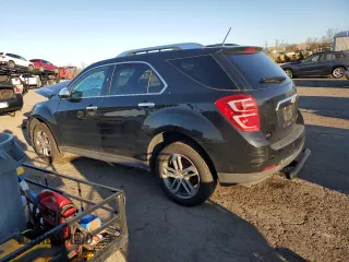 2016 Chevrolet Equinox LTZ with VIN 2GNFLGEKXG6160271, listed as a Copart auction lot 50046845 with 116,138 mi miles and Salvage Title. Bid and sale history available at carsss.com. Image 2.