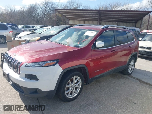 2016 Jeep Cherokee Latitude with VIN 1C4PJLCB5GW274831, listed as a IAAI auction lot 41726186 with 1 mi miles. Bid and sale history available at carsss.com. Image 21.