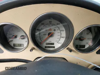 2001 Mercedes-Benz SLK 230 Kompressor with VIN WDBKK49F01F223928, listed as a Copart auction lot 87061404 with 102,270 mi miles and Salvage title. Bid and sale history available at DreamBid. Image 9.