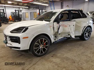 2024 Porsche Cayenne S with VIN WP1AL2AY1RDA32214, listed as a Copart auction lot 77782634 with Not provided miles and Salvage title. Bid and sale history available at DreamBid. Image 1.