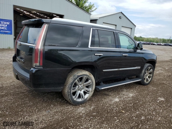 2015 Cadillac Escalade Premium with VIN 1GYS4NKJ5FR650621, listed as a Copart auction lot 66966264 with 141,517 mi miles and Salvage Title. Bid and sale history available at carsss.com. Image 3.