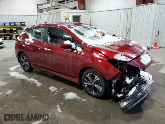 2021 Nissan LEAF SV Plus z VIN 1N4BZ1CV6MC554732, wystawiony jako Copart lot #86534494 z przebiegiem Nie podano mil oraz Szkoda całkowita • Salvage title. Historia ofert i sprzedaży dostępna na DreamBid. Obrazek 4.
