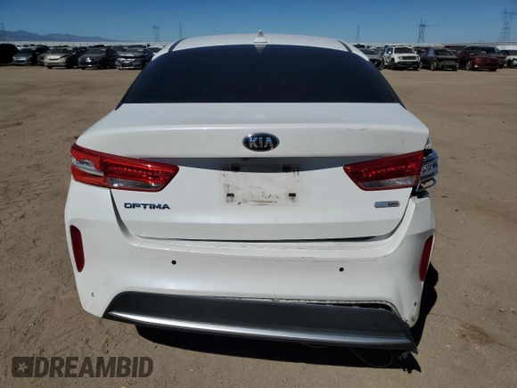 2017 Kia Optima Hybrid with VIN KNAGT4LC0H5007464, listed as a Copart auction lot 67412084 with 104,083 mi miles and Salvage Title. Bid and sale history available at carsss.com. Image 6.