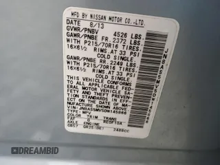 2013 Nissan Rogue S with VIN JN8AS5MV5DW145866, listed as a Copart auction lot 52761735 with 144,010 mi miles and Salvage Title. Bid and sale history available at DreamBid. Image 15.