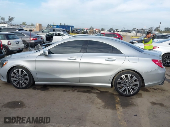 2019 Mercedes-Benz CLA with VIN WDDSJ4EB3KN740161, listed as a IAAI auction lot 41911227 with 61,565 mi miles. Bid and sale history available at carsss.com. Image 14.