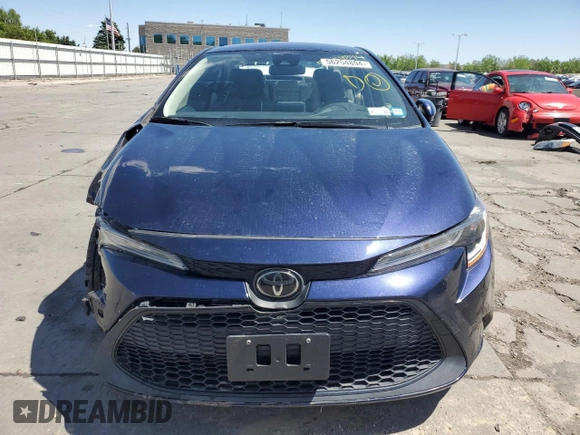 2021 Toyota Corolla LE with VIN JTDVPMAE9MJ121337, listed as a Copart auction lot 56254894 with 11,976 mi miles and Salvage Title. Bid and sale history available at DreamBid. Image 5.