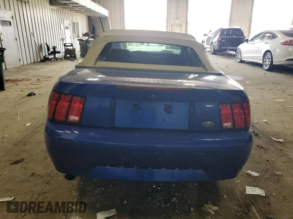 2002 Ford Mustang Deluxe with VIN 1FAFP44442F206292, listed as a Copart auction lot 58987095 with 115,245 mi miles and Non repairable. Bid and sale history available at DreamBid. Image 6.