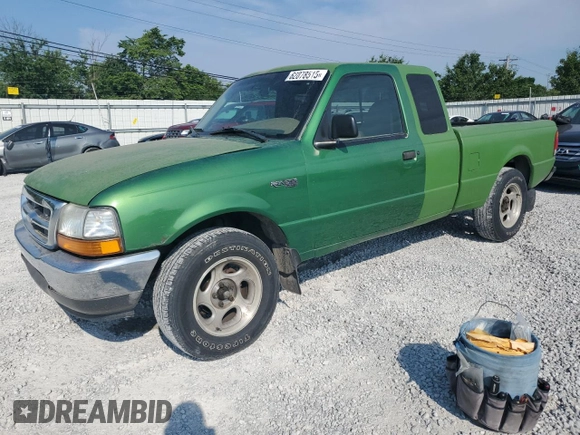 1999 Ford Ranger XL with VIN 1FTYR14V5XTA59252, listed as a Copart auction lot 62878515 with 99,932 mi miles and Clean title. Bid and sale history available at DreamBid. Image 1.