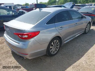 2015 Hyundai Sonata 2.4L Sport with VIN 5NPE34AF8FH249164, listed as a IAAI auction lot 41922082 with 60,184 mi miles. Bid and sale history available at carsss.com. Image 4.