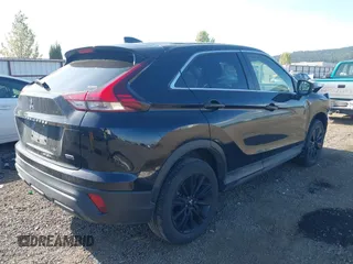 2024 Mitsubishi Eclipse Cross LE with VIN JA4ATVAA3RZ003106, listed as a IAAI auction lot 42163370 with 25,525 mi miles and . Bid and sale history available at DreamBid. Image 4.