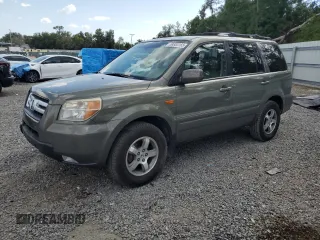 2007 Honda Pilot EX-L with VIN 5FNYF28507B028714, listed as a Copart auction lot 58833165 with 220,387 mi miles and Salvage title. Bid and sale history available at DreamBid. Image 1.
