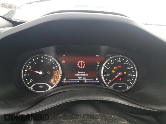 2020 Jeep Renegade Limited with VIN ZACNJAD13LPL74481, listed as a Copart auction lot 43381905 with 73,114 mi miles and Salvage title. Bid and sale history available at DreamBid. Image 9.