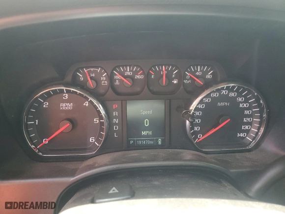 2018 Chevrolet Silverado 1500 Work Truck with VIN 1GCNCNEC2JZ279381, listed as a Copart auction lot 51824955 with 191,470 mi miles and Clean Title. Bid and sale history available at carsss.com. Image 9.