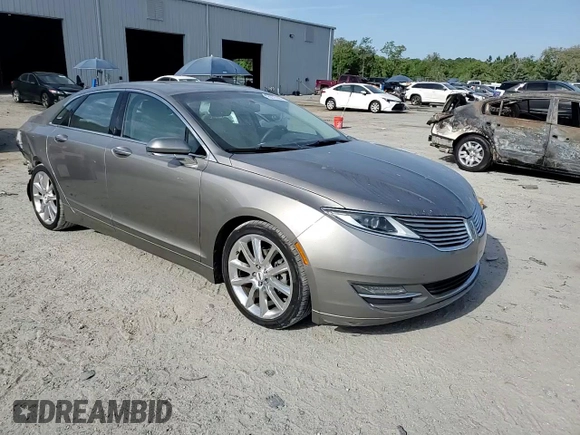 2015 Lincoln MKZ Hybrid with VIN 3LN6L2LU0FR621254, listed as a Copart auction lot 55275185 with 104,021 mi miles and Salvage Title. Bid and sale history available at DreamBid. Image 14.