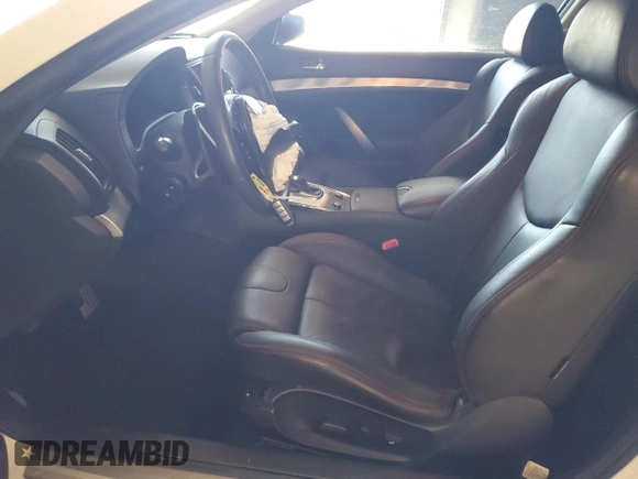2015 Infiniti Q60 S Limited with VIN JN1CV6EK0FM870380, listed as a Copart auction lot 75019264 with 37,189 mi miles and Salvage title. Bid and sale history available at DreamBid. Image 7.