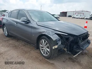 2014 Infiniti Q50 Premium with VIN JN1BV7APXEM681978, listed as a IAAI auction lot 42681718 with 138,857 mi miles and . Bid and sale history available at DreamBid. Image 1.