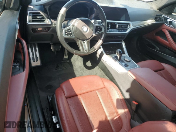 2023 BMW 4 Series M440i xDrive with VIN WBA13AR01PCL45497, listed as a Copart auction lot 74858704 with Not Provided miles and Non Repairable. Bid and sale history available at DreamBid. Image 8.