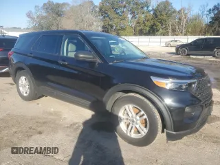 2022 Ford Explorer with VIN 1FMSK7BH6NGB31412, listed as a Copart auction lot 85045404 with 17,266 mi miles and Salvage Title. Bid and sale history available at carsss.com. Image 4.