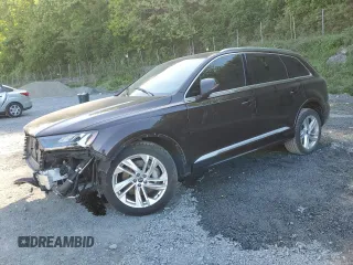 2021 Audi Q7 Premium Plus с VIN WA1LJAF73MD015377, выставлен на аукционе Copart как лот 57135695 с пробегом 58 432 миль миль и Списание • Salvage title. История ставок и продаж доступна на DreamBid. Изображение 1.