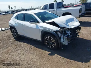 2019 Lexus UX with VIN JTHY3JBH5K2015179, listed as a IAAI auction lot 41597943 with 51,401 mi miles. Bid and sale history available at carsss.com. Image 1.
