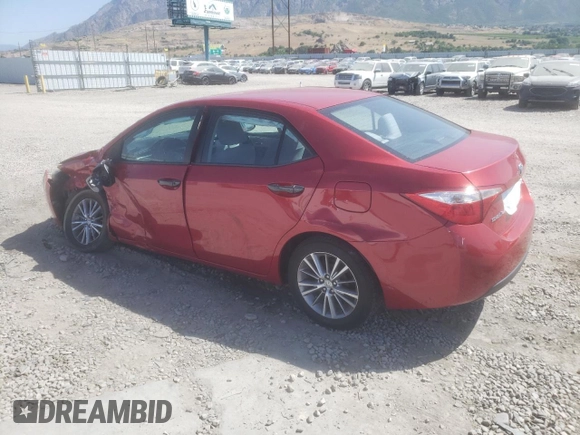 2014 Toyota Corolla L с VIN 2T1BURHE2EC019647, выставлен на аукционе Copart как лот 61507795 с пробегом 80 574 миль миль и Списание • Salvage title. История ставок и продаж доступна на DreamBid. Изображение 2.
