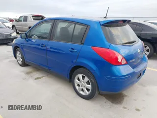 2009 Nissan Versa 1.8 SL with VIN 3N1BC13E89L350489, listed as a IAAI auction lot 42048145 with 166,079 mi miles. Bid and sale history available at carsss.com. Image 3.
