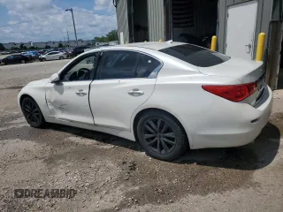2017 Infiniti Q50 Premium with VIN JN1EV7AR1HM833083, listed as a Copart auction lot 58192595 with 140,939 mi miles and Clean title. Bid and sale history available at DreamBid. Image 2.