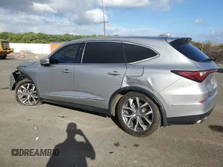 2022 Acura MDX w/Technology Package with VIN 5J8YD9H49NL007619, listed as a Copart auction lot 80337144 with 57,335 mi miles and Salvage Title. Bid and sale history available at carsss.com. Image 2.