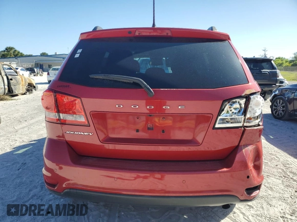 2015 Dodge Journey SXT with VIN 3C4PDCBB6FT691940, listed as a Copart auction lot 49379115 with 108,827 mi miles and Salvage Title. Bid and sale history available at carsss.com. Image 6.