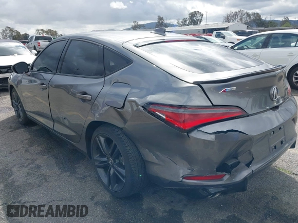2023 Acura Integra w/A-Spec Package with VIN 19UDE4H32PA002735, listed as a IAAI auction lot 41765773 with 9,837 mi miles and . Bid and sale history available at DreamBid. Image 6.