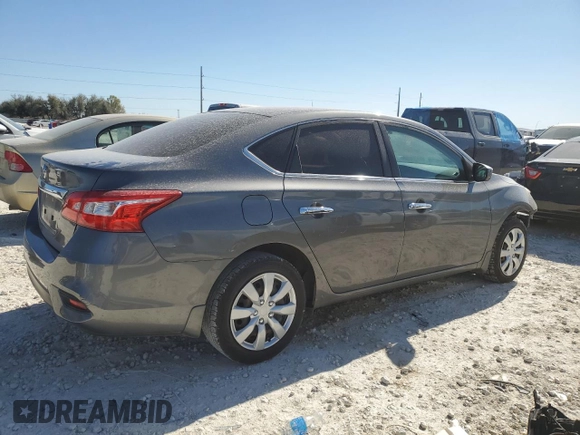 2019 Nissan Sentra S with VIN 3N1AB7APXKY381418, listed as a Copart auction lot 50058955 with 98,804 mi miles and Salvage Title. Bid and sale history available at DreamBid. Image 3.