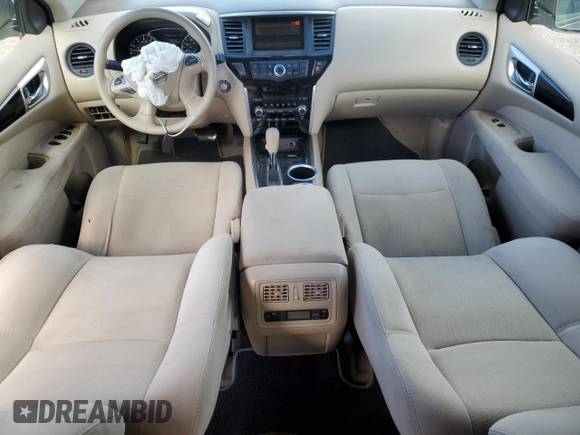 2014 Nissan Pathfinder SL with VIN 5N1AR2MNXEC689039, listed as a Copart auction lot 82457484 with 86,578 mi miles and Salvage Title. Bid and sale history available at DreamBid. Image 8.