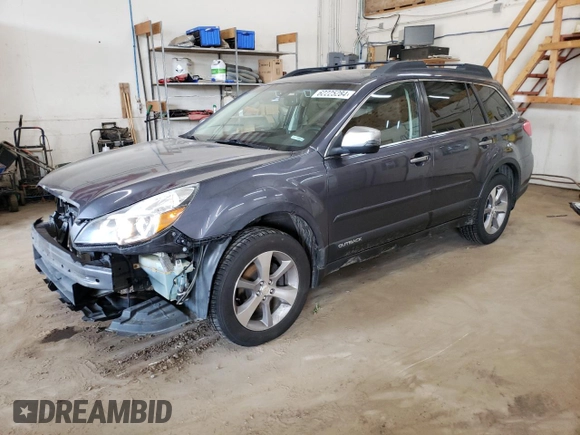 2014 Subaru Outback 2.5i Limited with VIN 4S4BRCPC6E3290309, listed as a Copart auction lot 62225284 with 135,599 mi miles and Salvage Title. Bid and sale history available at carsss.com. Image 1.