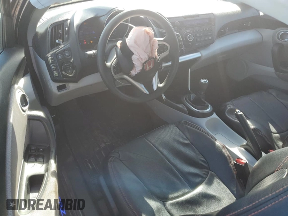 2012 Honda CR-Z with VIN JHMZF1C41CS000770, listed as a Copart auction lot 75680624 with 130,918 mi miles and Salvage Title. Bid and sale history available at carsss.com. Image 8.