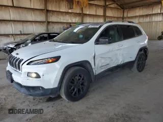2018 Jeep Cherokee Latitude Plus with VIN 1C4PJMLX8JD549497, listed as a Copart auction lot 59766055 with 78,563 mi miles and Salvage title. Bid and sale history available at DreamBid. Image 1.