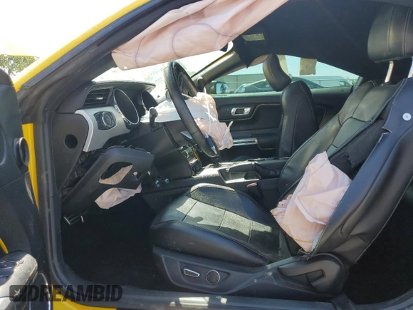 2015 Ford Mustang EcoBoost with VIN 1FA6P8TH7F5352435, listed as a Copart auction lot 55608135 with 164,847 mi miles and Clean Title. Bid and sale history available at carsss.com. Image 7.