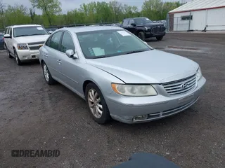 2007 Hyundai Azera SE with VIN KMHFC46FX7A182410, listed as a IAAI auction lot 42150993 with 146,627 mi miles and . Bid and sale history available at DreamBid. Image 1.
