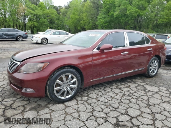 2008 Lexus LS 460 L with VIN JTHGL46F285027349, listed as a Copart auction lot 52014025 with 148,807 mi miles and Clean title. Bid and sale history available at DreamBid. Image 1.